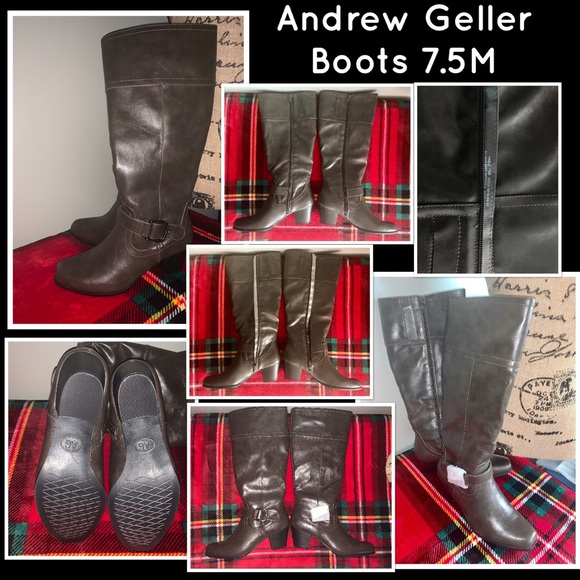 Andrew Geller Shoes - Andrew Geller Boots 7.5M